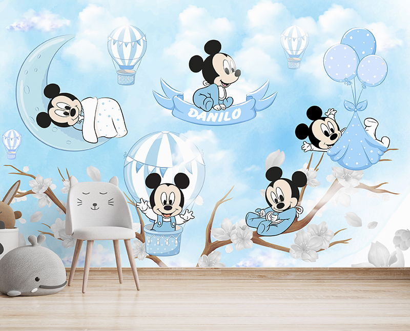 Foto tapete Mickey Baby, foto tapeta na zidu